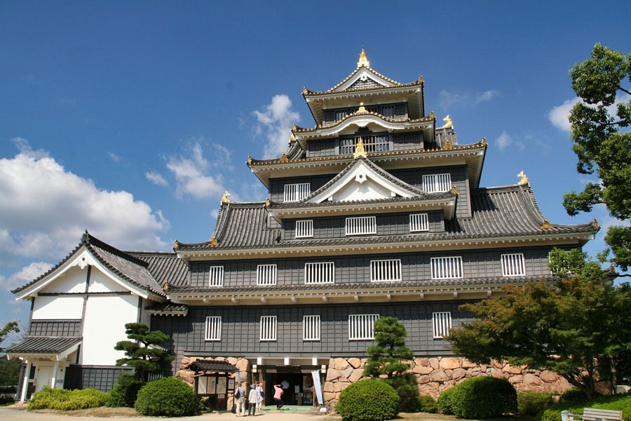 Okayama Castle keep, Okayama Prefecture