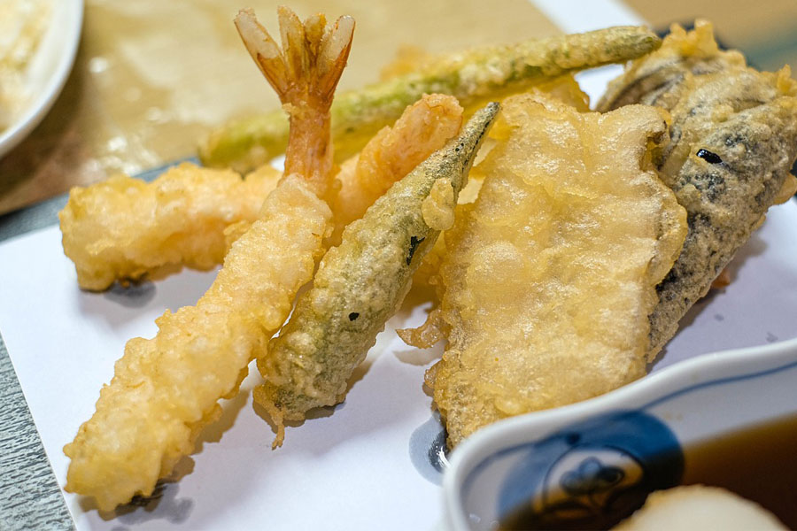 Tempura is an iconic Japanese food.