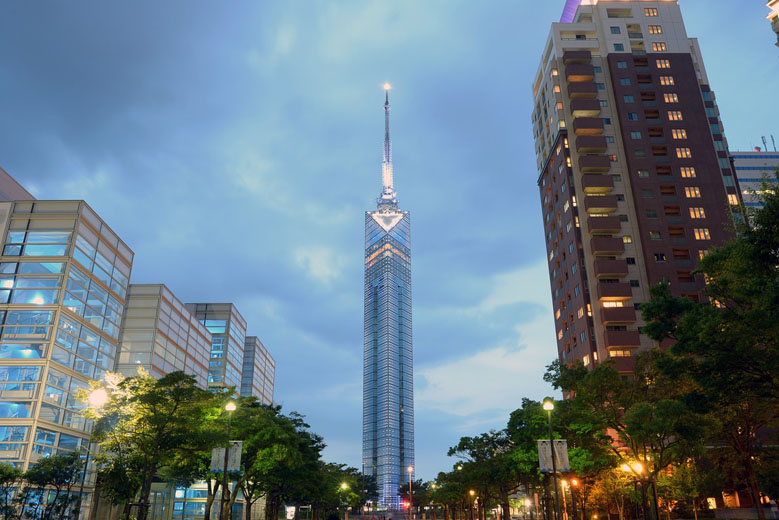 Fukuoka Tower is one of the top attractions in Fukuoka City