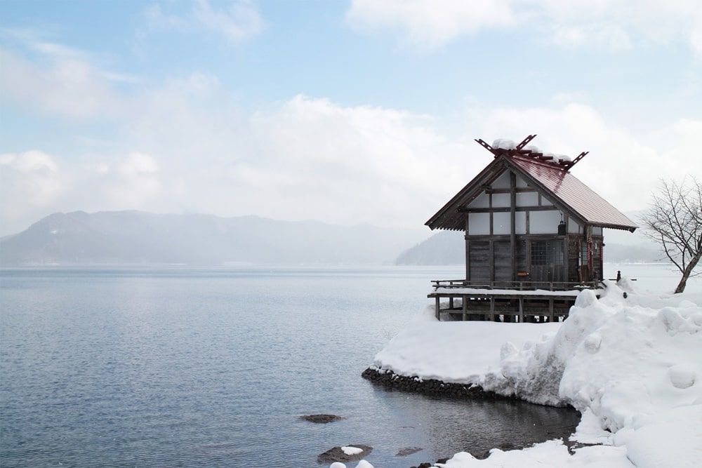 Lake Tazawa near Lake Towada