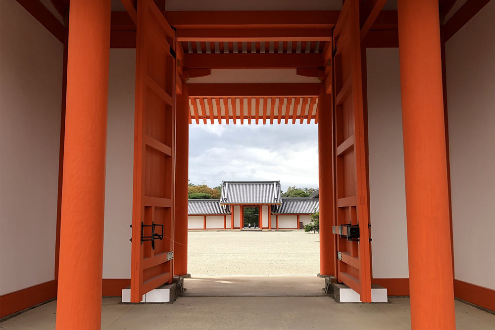 Kyoto Imperial Palace, nearby Nijo Castle