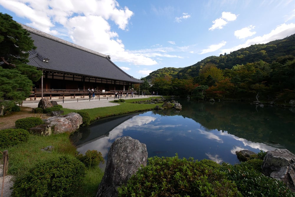 Tenryu-ji temple nearby Arashiyama Bamboo Grove