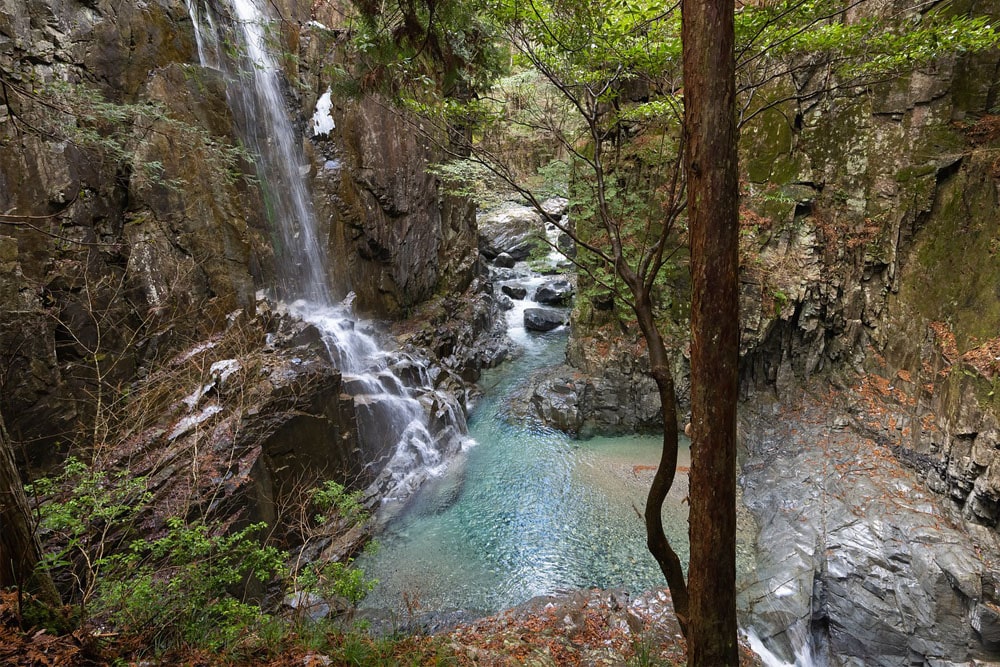 Tsuketchi Gorge in Gifu Prefecture