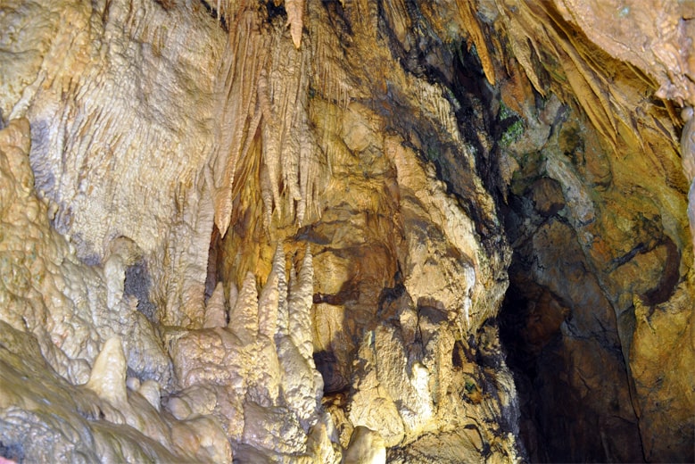 Otaki Limestone Cave Stalagmites and Stalactites
